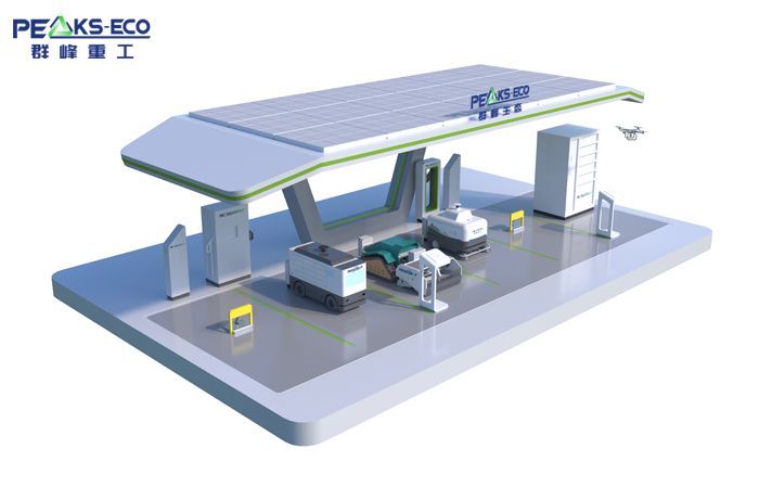 Smart Cleaning Equipment Charging Station Smart Cleaning Equipment Charging Station