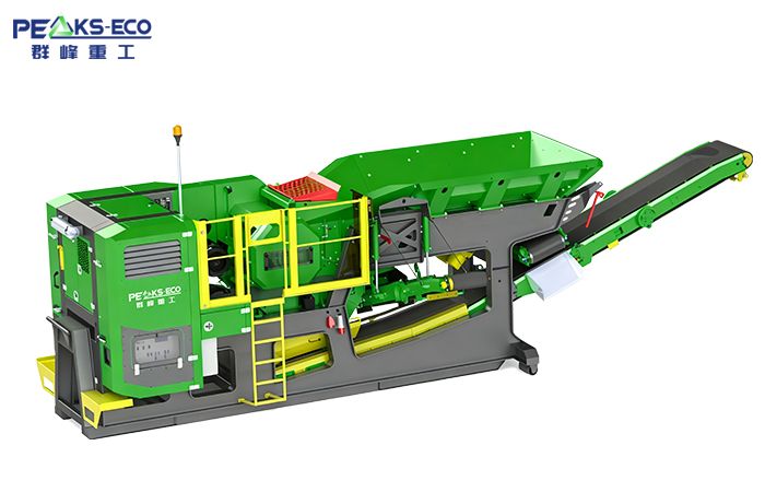 Hooklift Jaw Crusher