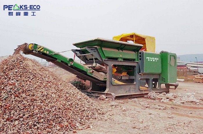 Hooklift Jaw Crusher