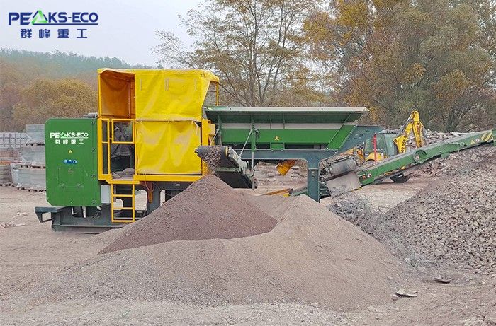Hooklift Jaw Crusher