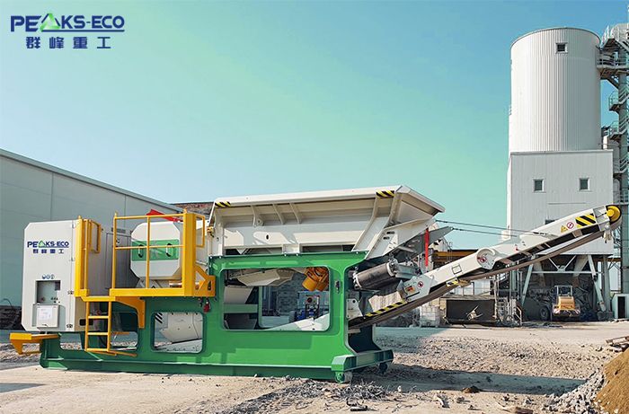 Hooklift Jaw Crusher