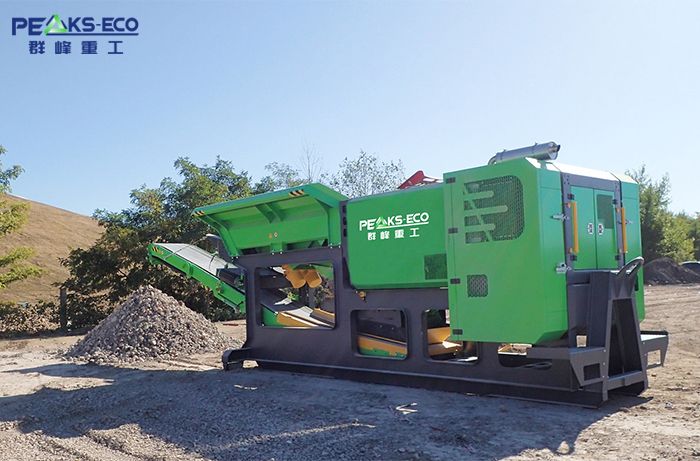 Hooklift Jaw Crusher
